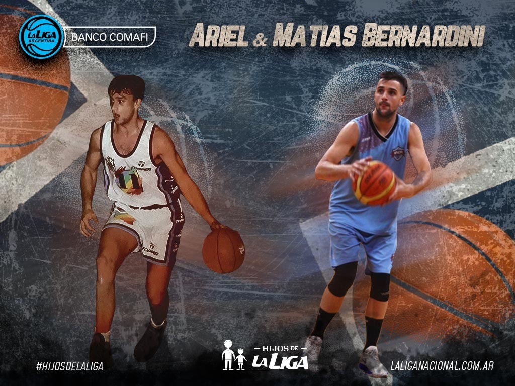 Liga Argentina de Basquetbol | Noticias | HijosDeLiga: La historia de Ariel  y Matías Bernardini